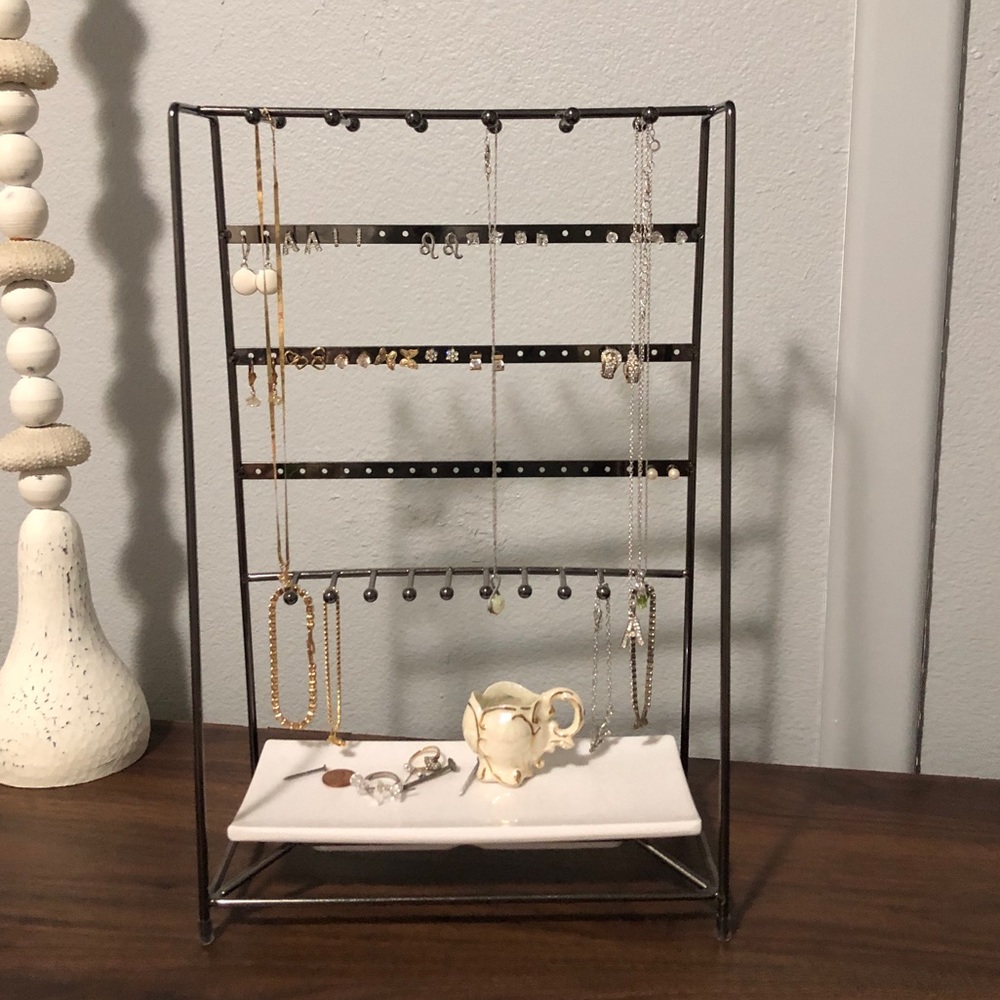 Silver Jewelry Holder